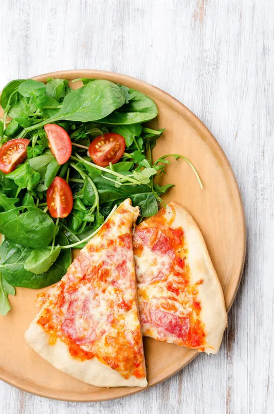 PIZZA and SALAD